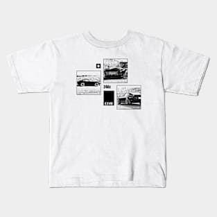 NISSAN DATSUN 240Z FAIRLADY Black 'N White Archive Kids T-Shirt